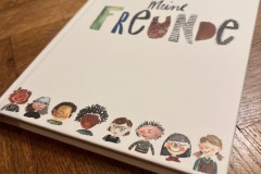 "Meine Freunde" Freundebuch Cover