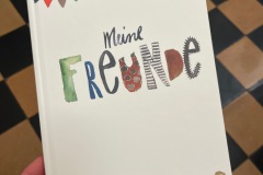 "Meine Freunde" Freundebuch Cover